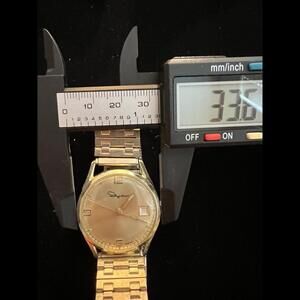 Vintage Men's INGRAHAM Swiss Made Manual Winding Working